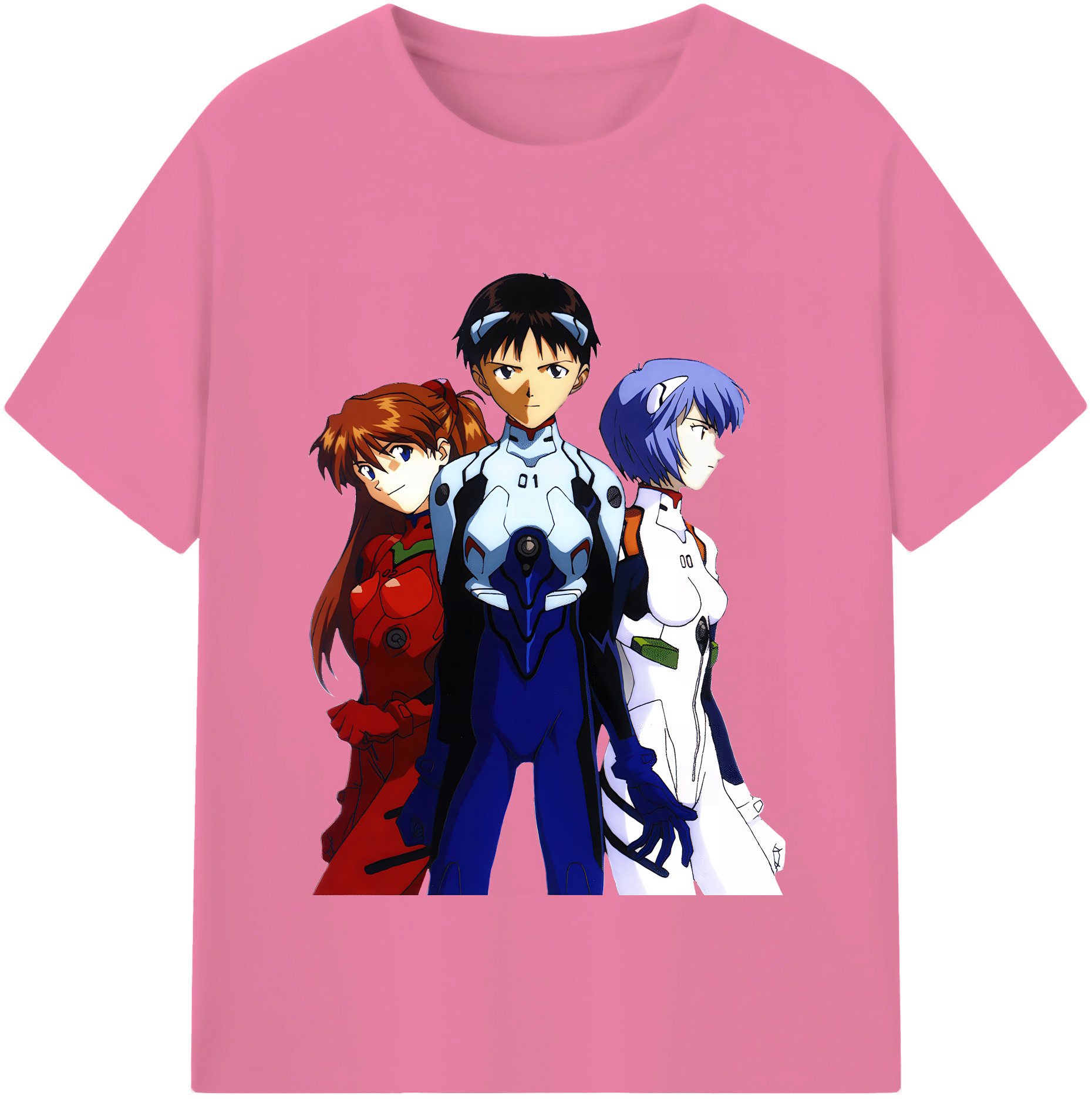 （画像用） EVA 新世紀エヴァンゲリオン 綿100％半袖Tシャツ（フロントプリント）